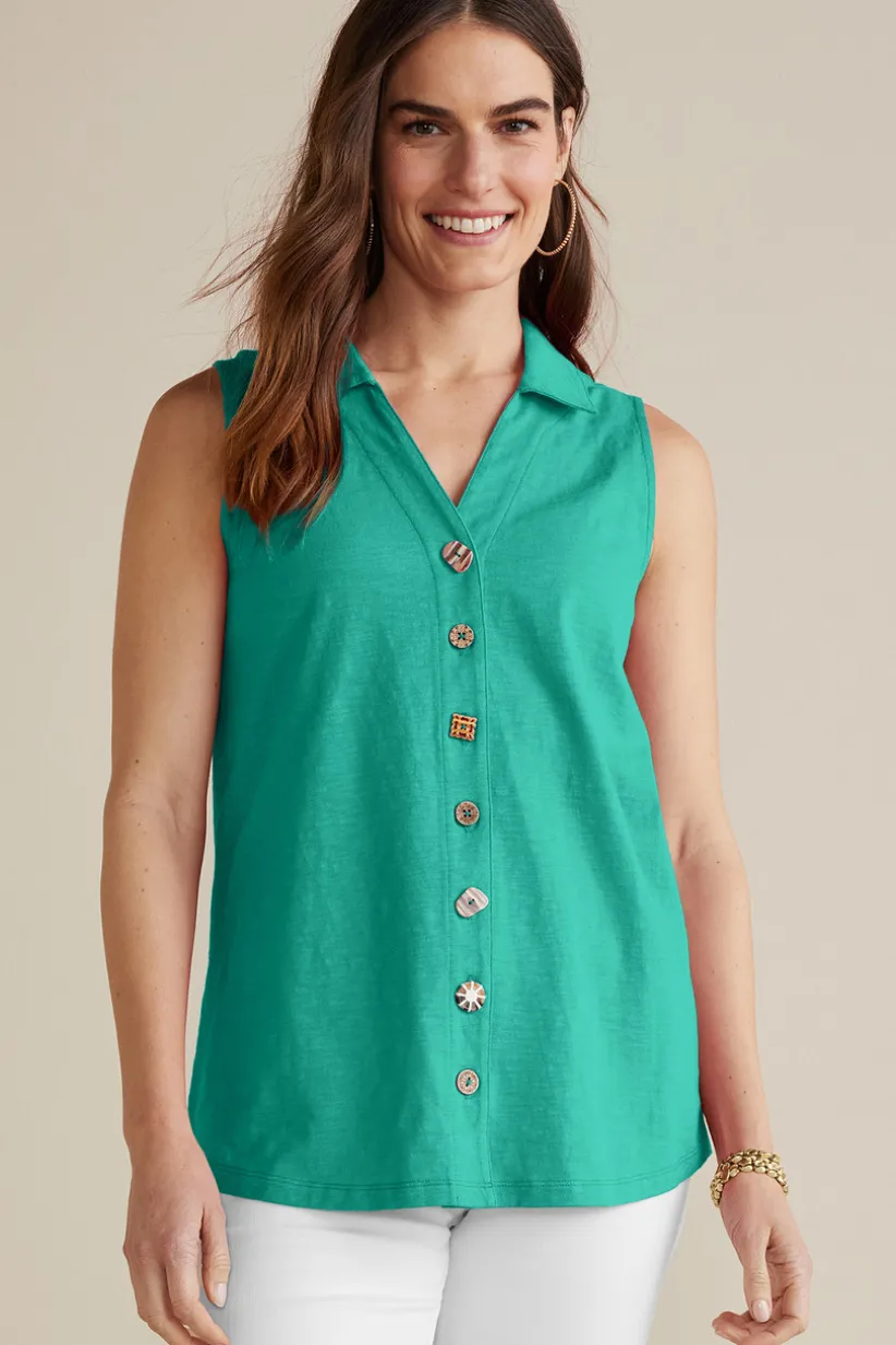 Danielle Sleeveless Tunic<Soft Surroundings Best