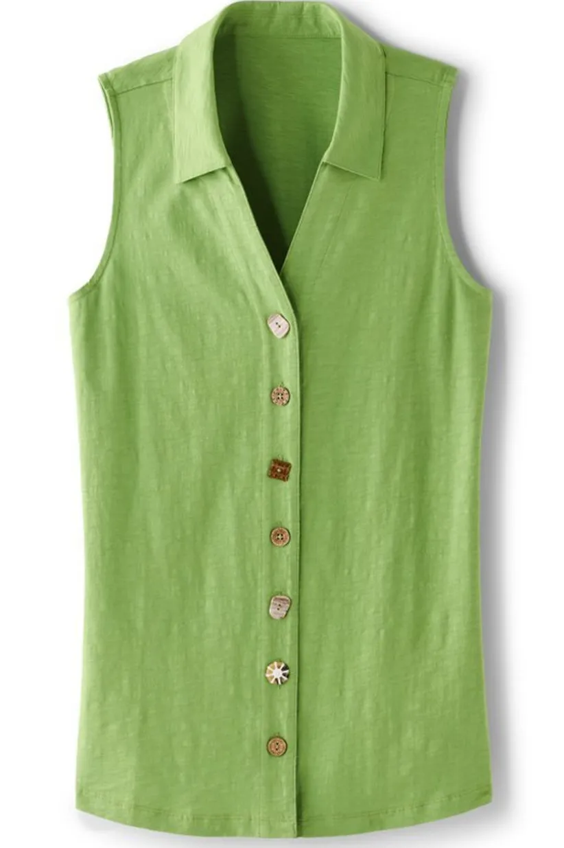 Danielle Sleeveless Tunic<Soft Surroundings Best