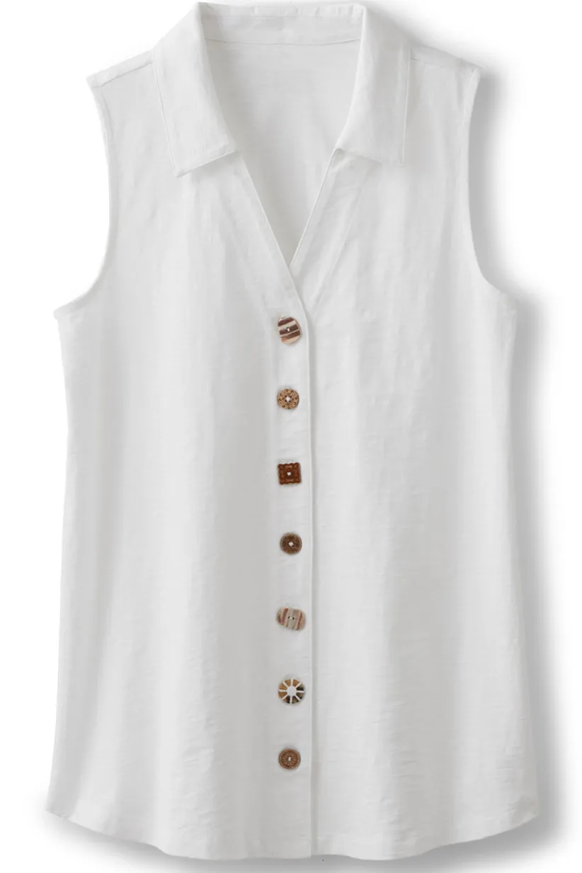 Danielle Sleeveless Tunic<Soft Surroundings Best