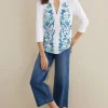 Delsie Embroidered Top<Soft Surroundings Clearance
