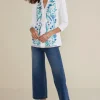 Delsie Embroidered Top<Soft Surroundings Clearance