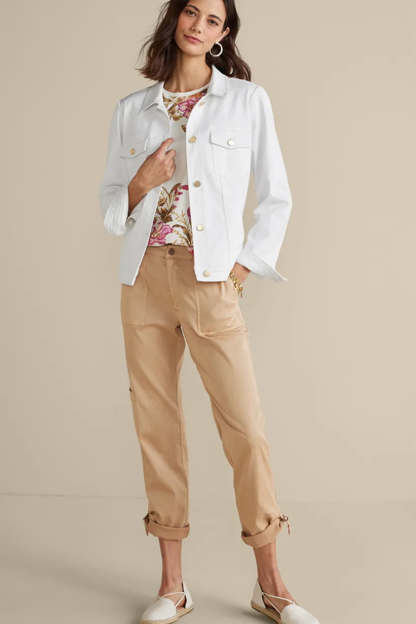 Diana Shapely Denim Jacket<Soft Surroundings Outlet