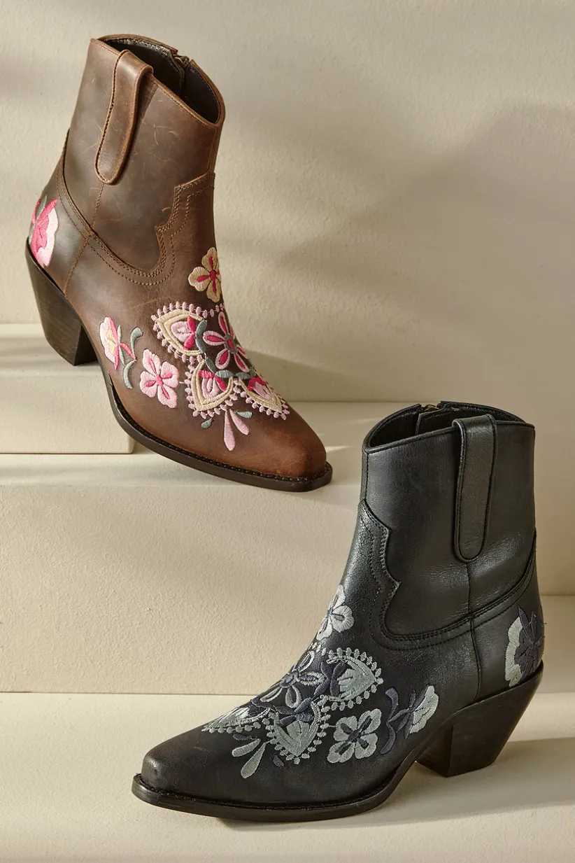 Diba True Cainsville Embroidered Bootie<Soft Surroundings Sale