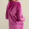 Dixie Velour Zip Hoodie Tunic<Soft Surroundings Online