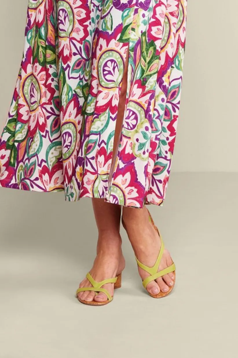 Donald Pliner Mida Cork Heel Slide<Soft Surroundings Sale