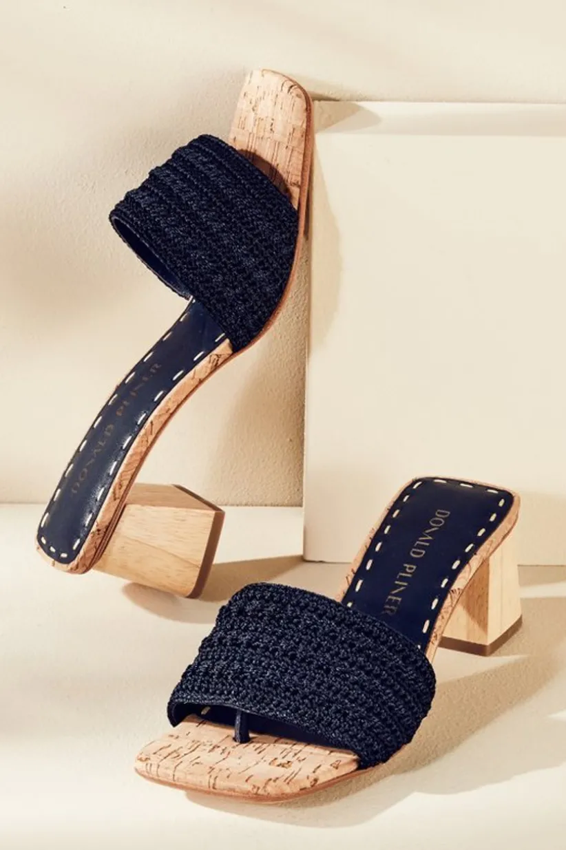 Donald Pliner Nayla Crochet Slide<Soft Surroundings Discount