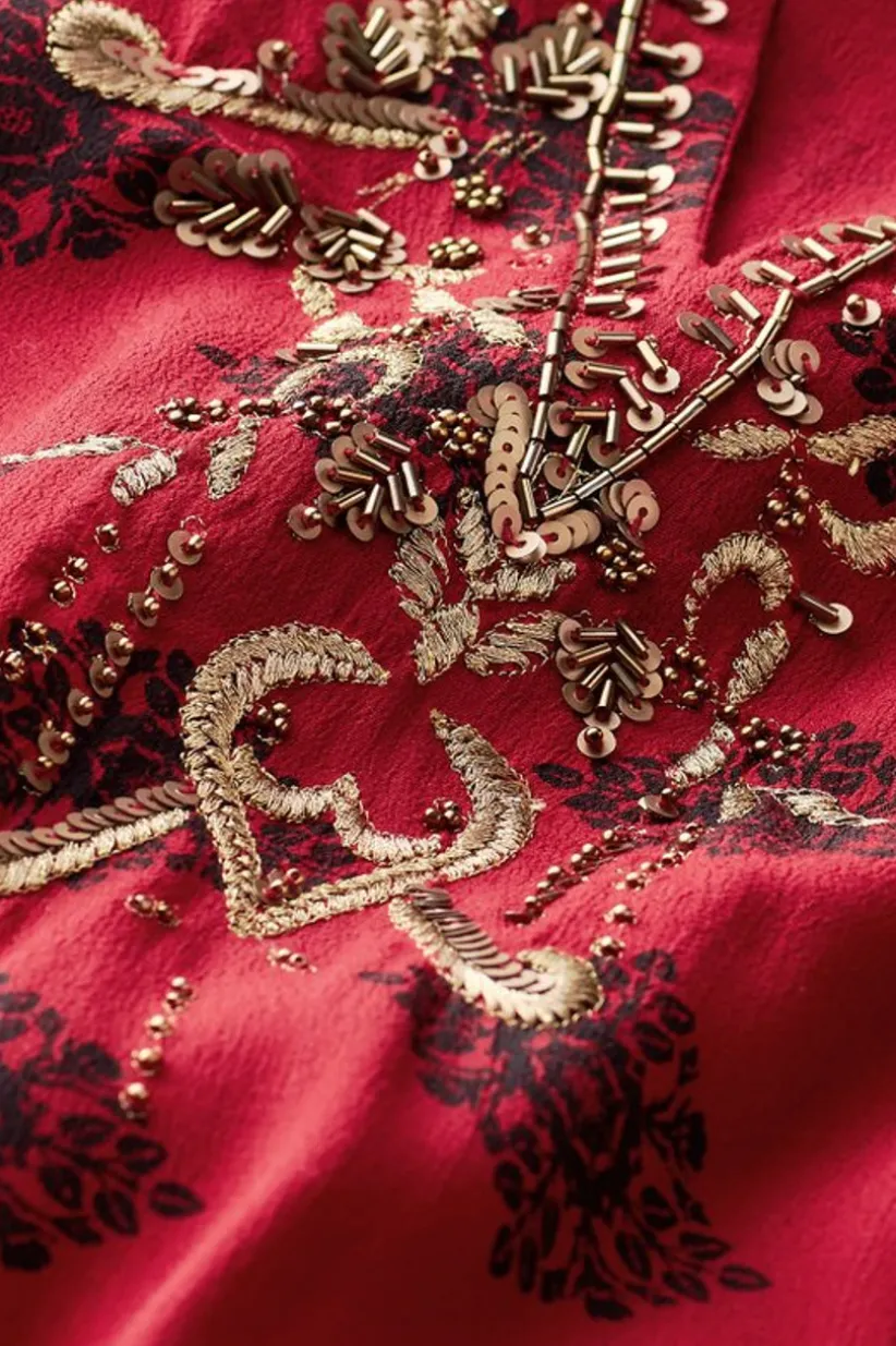 Eboni Embellished Tunic<Soft Surroundings Best