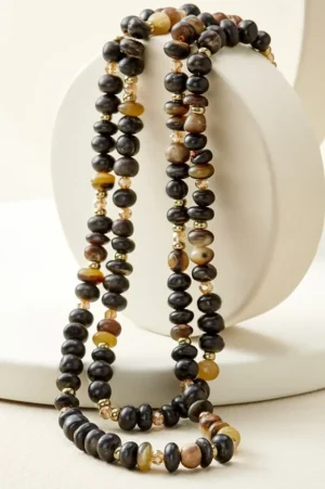 Ebony Beaded Necklace<Soft Surroundings Outlet