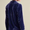 Eden Velvet and Lace Shirt<Soft Surroundings Fashion