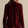 Eden Velvet and Lace Shirt<Soft Surroundings Fashion