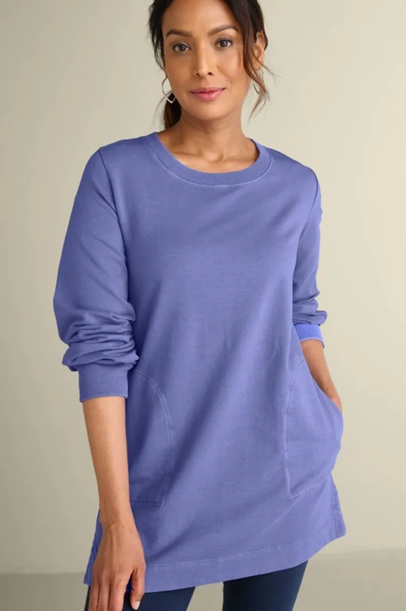 Edith French Terry Tunic<Soft Surroundings Online