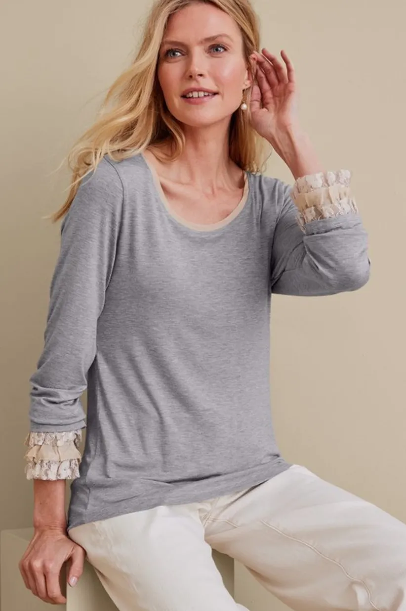 Ella Lace Top<Soft Surroundings Best