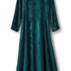 Emaline Velvet Burnout Maxi Dress<Soft Surroundings Best