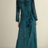 Emaline Velvet Burnout Maxi Dress<Soft Surroundings Best