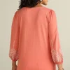 Embroidered Parisian Poet Top<Soft Surroundings Hot
