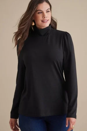 Emme Turtleneck Top<Soft Surroundings Discount