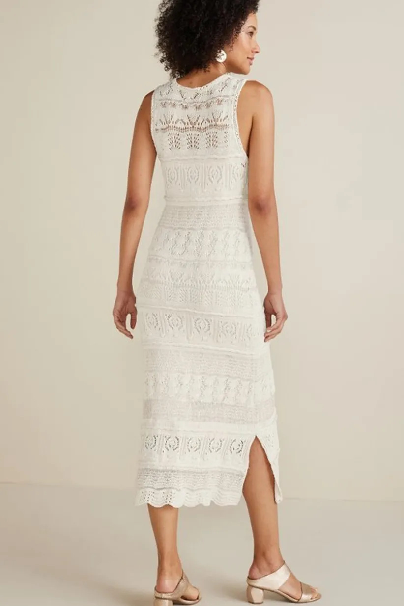 Erica Crochet Midi Dress<Soft Surroundings Hot