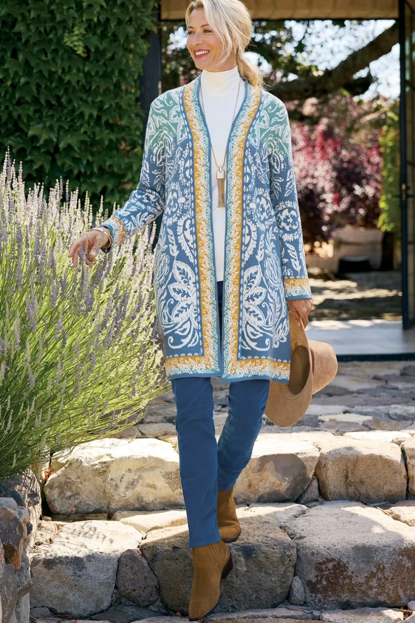 Ezer Jacquard Duster<Soft Surroundings Best