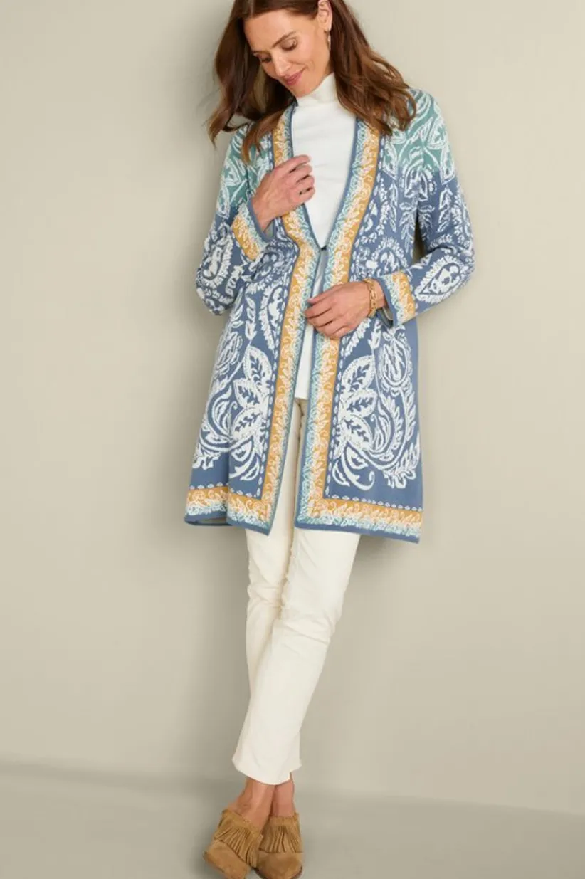 Ezer Jacquard Duster<Soft Surroundings Best