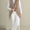 Faux Fur Draped Vest<Soft Surroundings Online