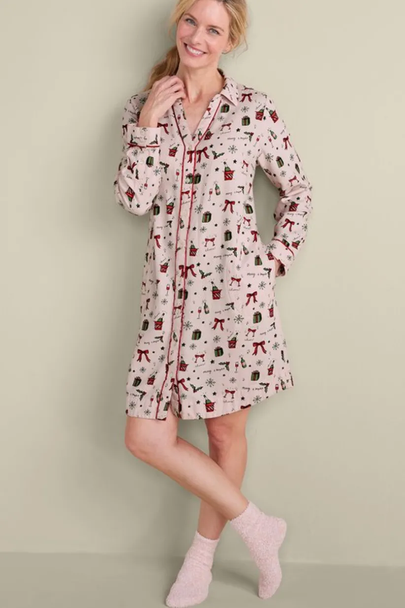 Festive Finley Sleep Shirt<Soft Surroundings Sale