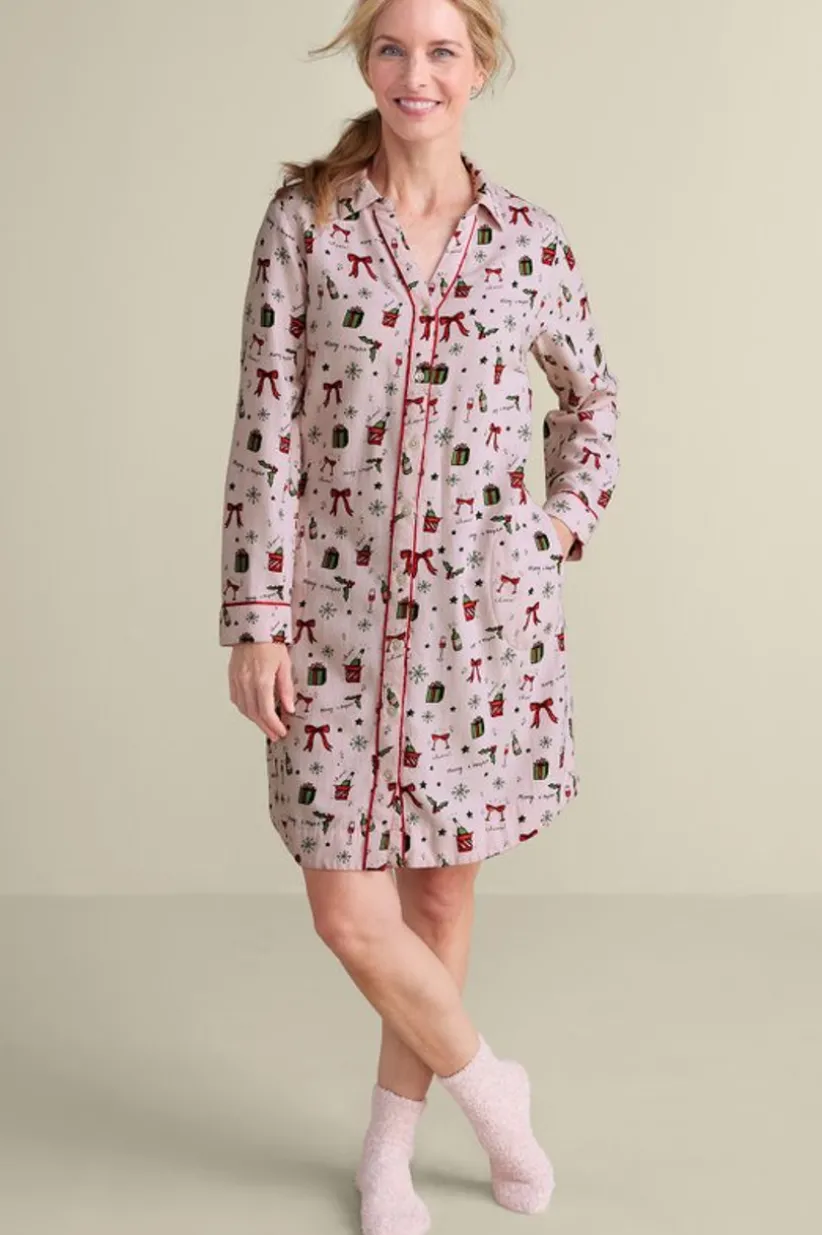 Festive Finley Sleep Shirt<Soft Surroundings Sale