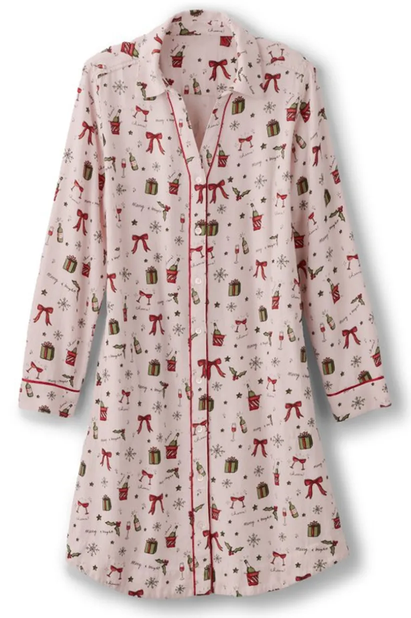 Festive Finley Sleep Shirt<Soft Surroundings Sale