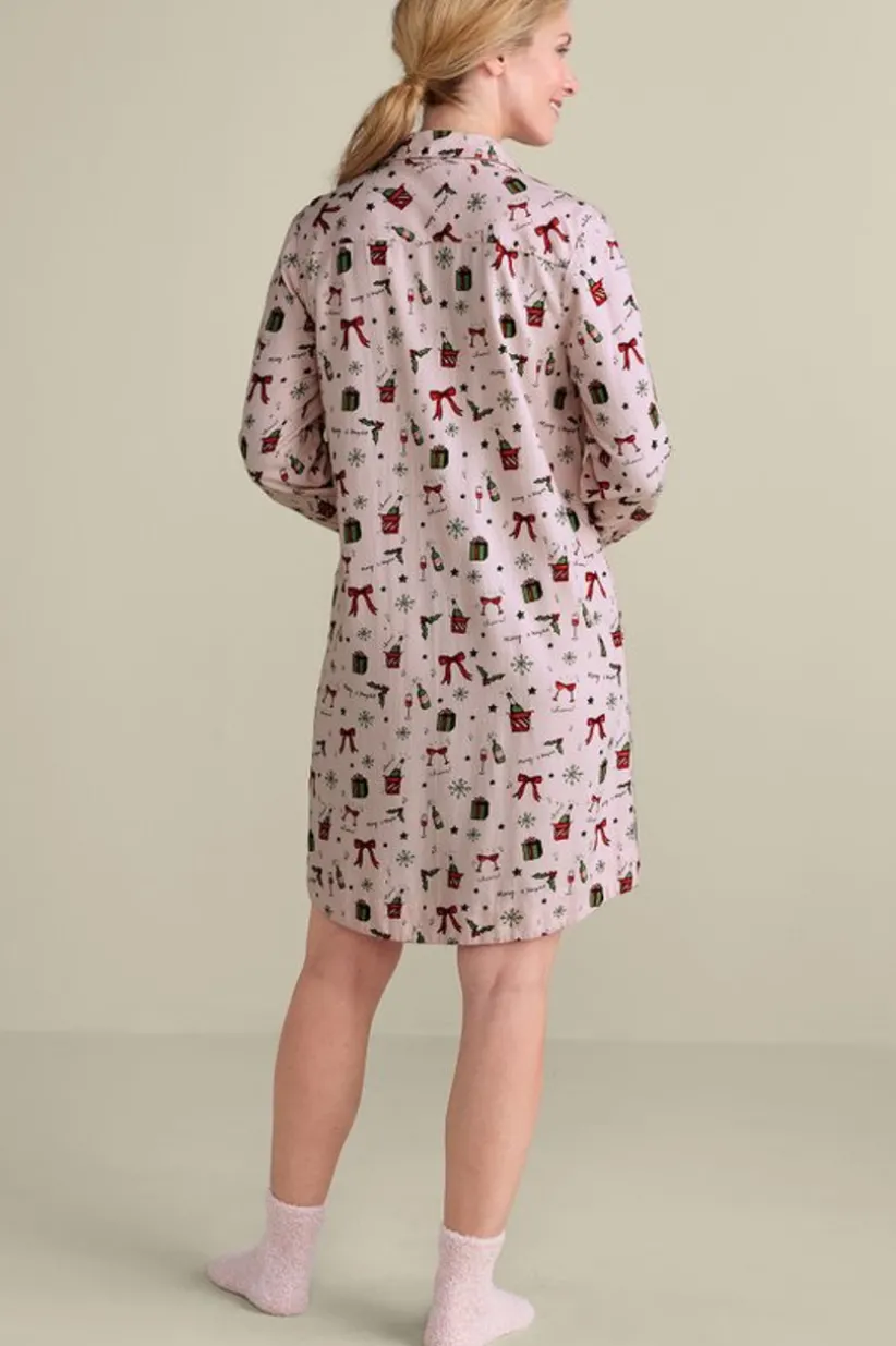 Festive Finley Sleep Shirt<Soft Surroundings Sale