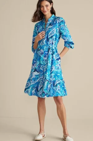 Feyre Short Dress<Soft Surroundings Clearance