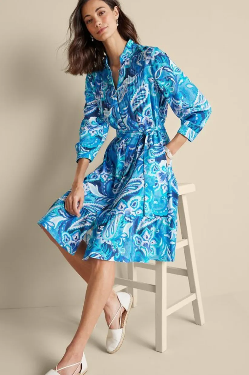 Feyre Short Dress<Soft Surroundings Clearance