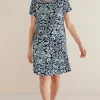 Fina French Terry Short Dress<Soft Surroundings Best