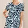 Fina French Terry Short Dress<Soft Surroundings Best