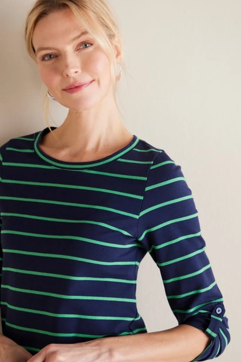 Fina French Terry Tee<Soft Surroundings Hot