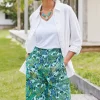 Flavia Linen Blend Shorts<Soft Surroundings Fashion