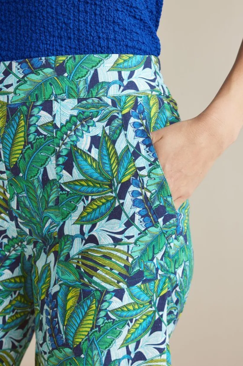 Flavia Linen Blend Shorts<Soft Surroundings Fashion