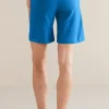 Flavia Linen Blend Shorts<Soft Surroundings Fashion