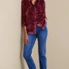 Floreat Velvet Shirt<Soft Surroundings Clearance