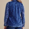 Floreat Velvet Shirt<Soft Surroundings Clearance