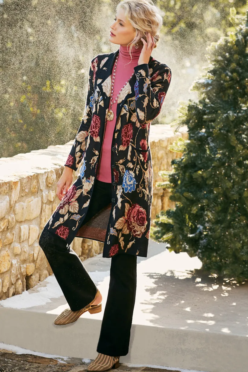 Glasgow Sweater Coat<Soft Surroundings Clearance