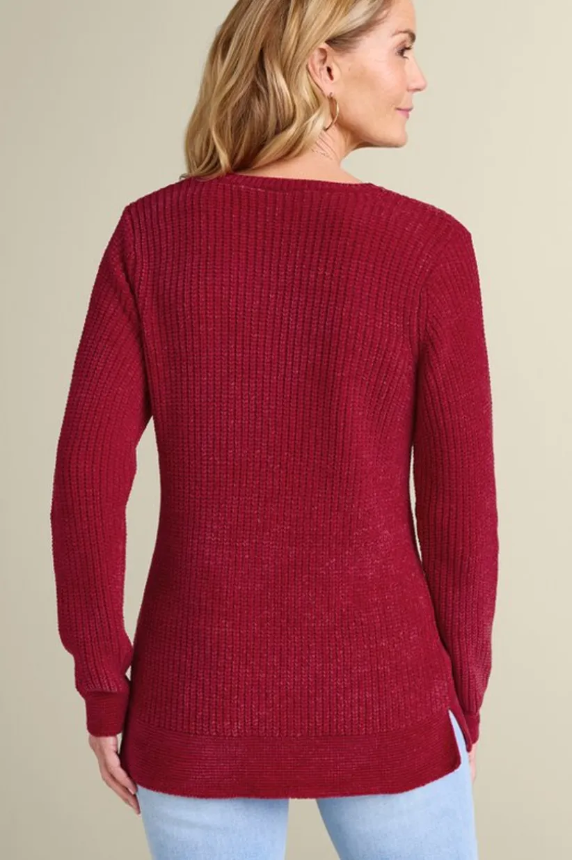Gwendolyn Chenille Sweater<Soft Surroundings Outlet