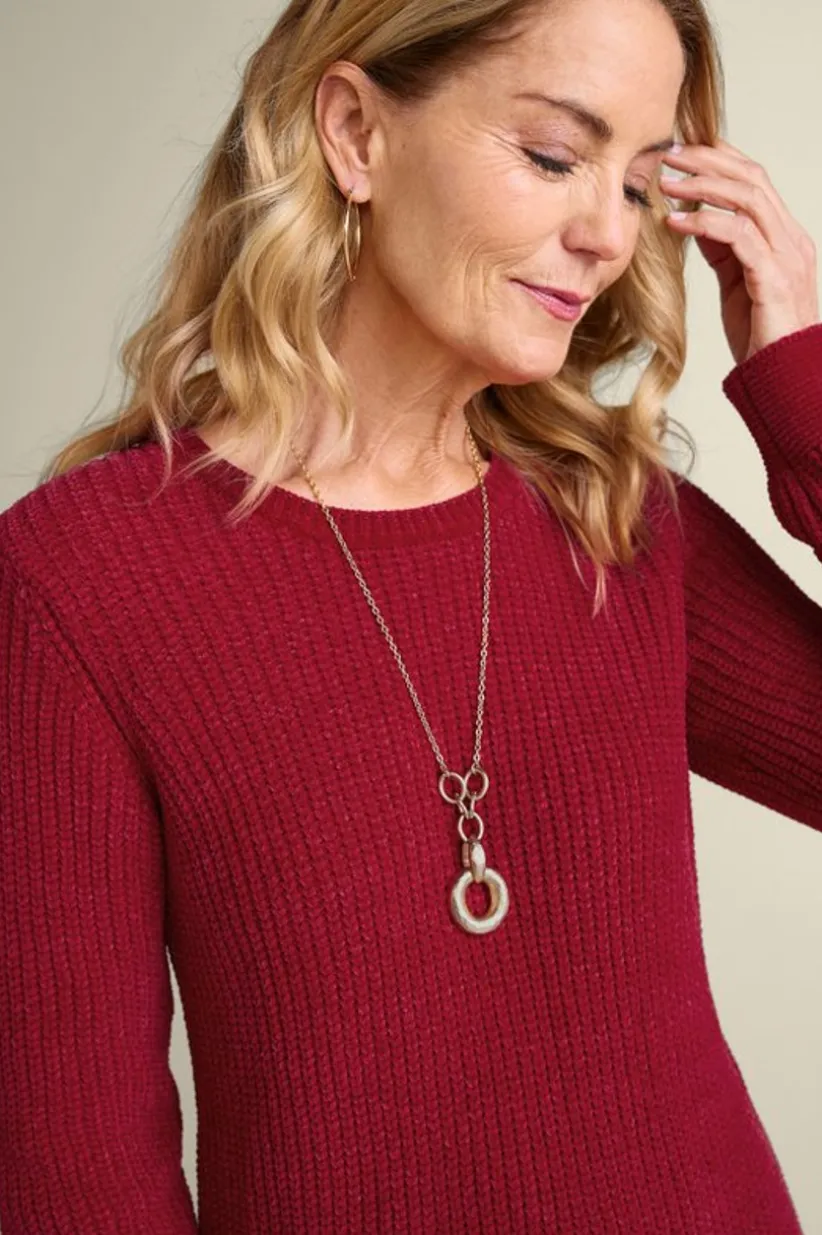 Gwendolyn Chenille Sweater<Soft Surroundings Outlet