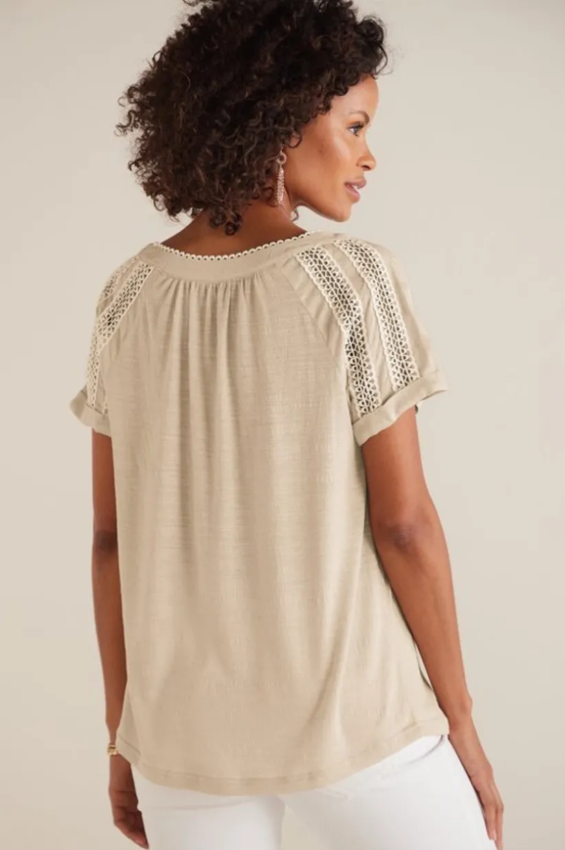 Halle Short Sleeve Top<Soft Surroundings Sale