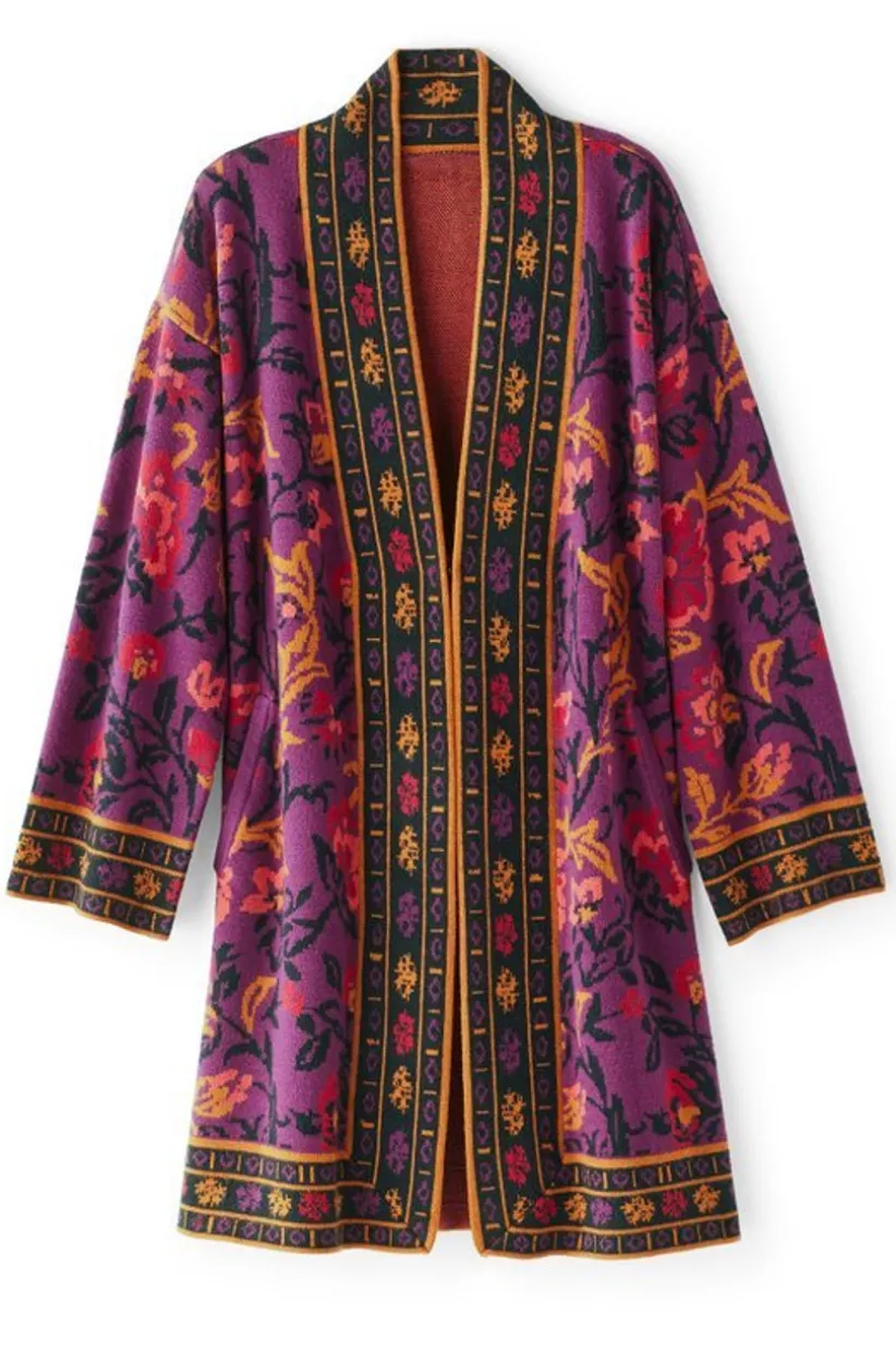 Haven Jacquard Cardigan<Soft Surroundings Clearance