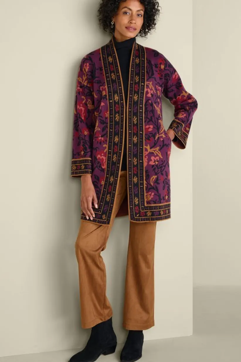 Haven Jacquard Cardigan<Soft Surroundings Clearance