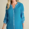 Imane Gauze Tunic<Soft Surroundings Outlet