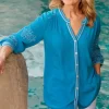 Imane Gauze Tunic<Soft Surroundings Outlet