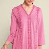 Ingrid Embroidered Tunic<Soft Surroundings Online