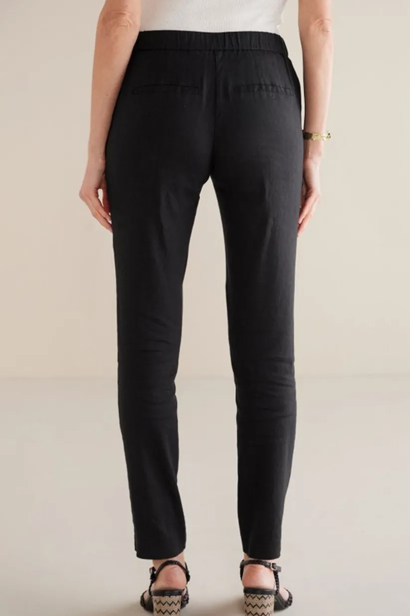 Isla Stretch Linen Slim Leg Pants<Soft Surroundings New