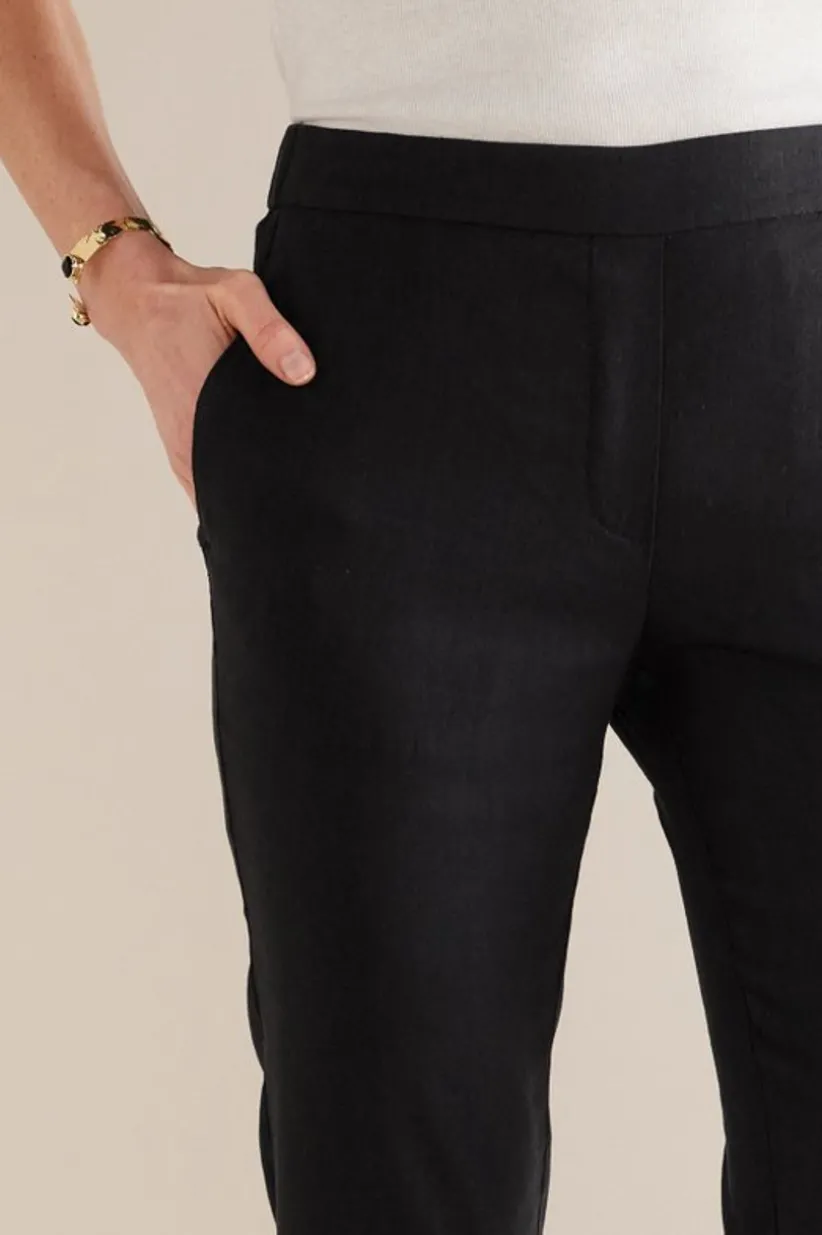 Isla Stretch Linen Slim Leg Pants<Soft Surroundings New