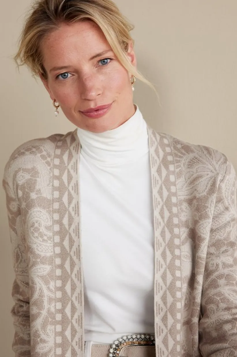 Ivy Shimmer Long Cardigan<Soft Surroundings New